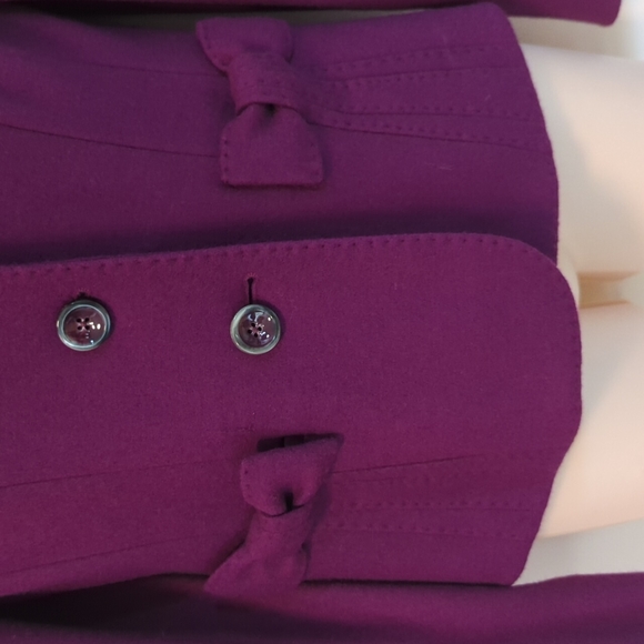 Rena Lange Grape Bow Detail Wool Blazer - Picture 4 of 16